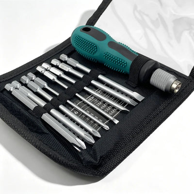 Screwdriver Set Slotted Phillips Screw Driver Magnetic Electrical Home Repair Hand Tool Kit