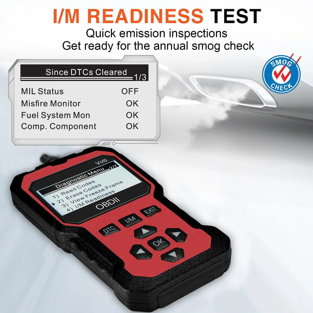 Universal OBD2 Diagnostic Scanner & Check Engine Code Reader Tool