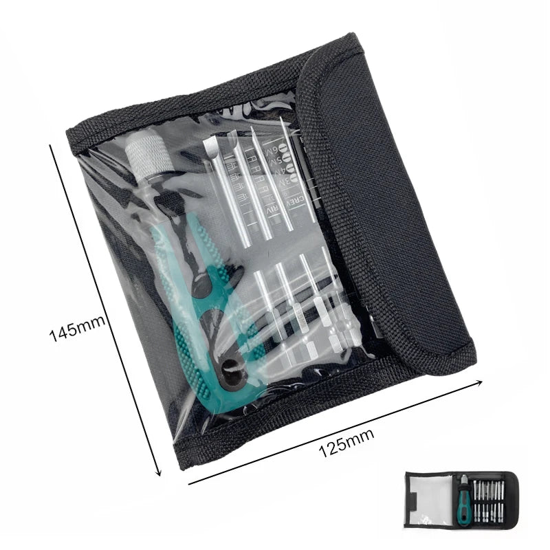 Screwdriver Set Slotted Phillips Screw Driver Magnetic Electrical Home Repair Hand Tool Kit